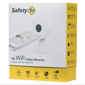 Safety First HD WiFi Baby Monitor
